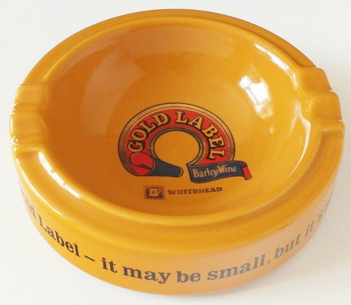 Whitbread gold label - whitbread, ceramic