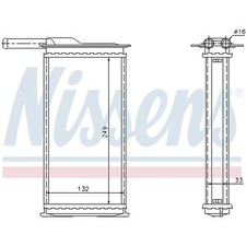 Heater Matrix For Ford Granada