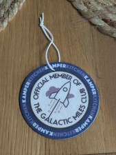Kamper Kitchen VW Air Freshener 'Official Member Of The Galactic Miles Club'