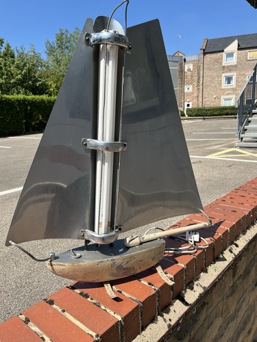 Art deco ship light bunting - art,