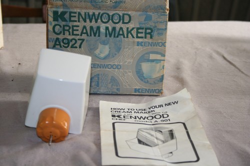 Kenwood chef cream maker - kenwood,