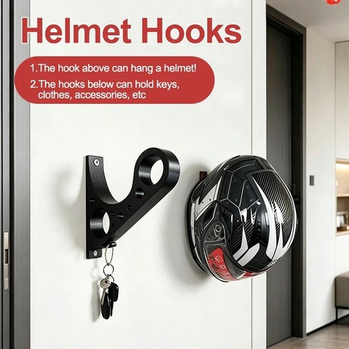 Wall mount motorcycle helmet - motorcycle,