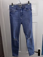 New look blue hallie ripped