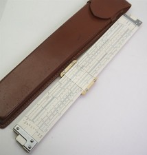 Vtg Compass Slide Rule 1321 W/