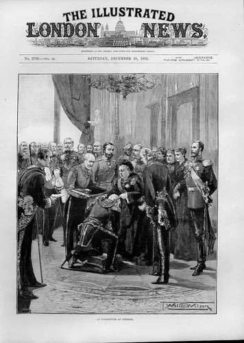 Original old antique print - original,