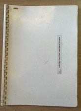 Telequipment D43 (Early) Oscilloscope Instructions