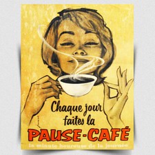 Metal sign wall plaque french - plaque,