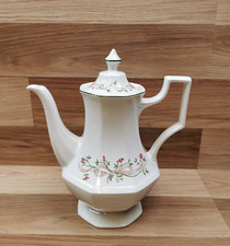 Vintage Johnson Brothers Eternal Beau  Octagonal Coffee Pot 26cm Tall