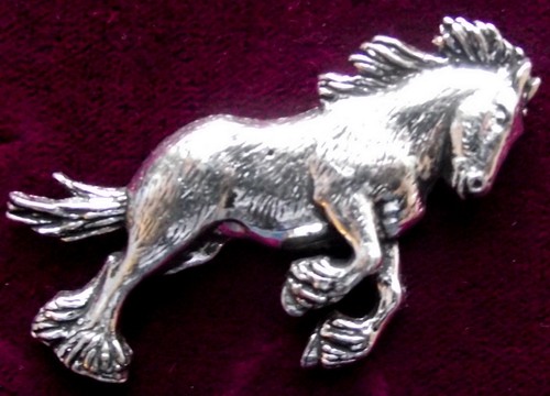 Pewter shire clydesdale heavy - shire,