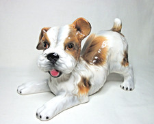 Fox terrier figurine - fox, 9iin