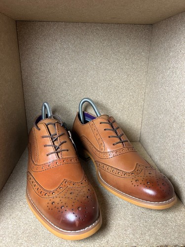Firetrap brown leather - brown, brogue