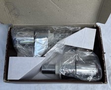 New Old Stock Aqualyne Chrome Body Acrylic Handle Bath Taps Quality Made In UK