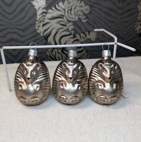 Vintage hedgehog christmas - hedgehog,