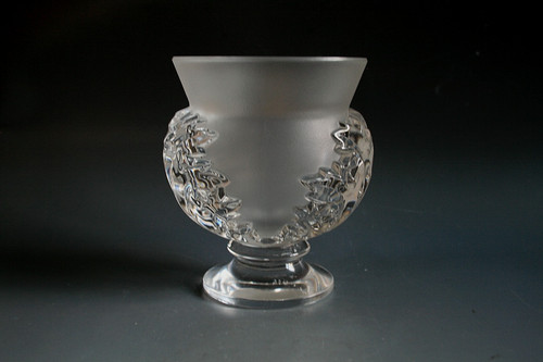 Lalique saint cloud glass - glass, vase