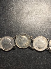 Vintage Silver Threepence Coin