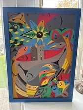 Original Moroccan Art Painted In The Medina In Essaouria By Local Artist Nico