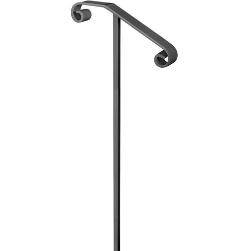 Single post handrail - single, x