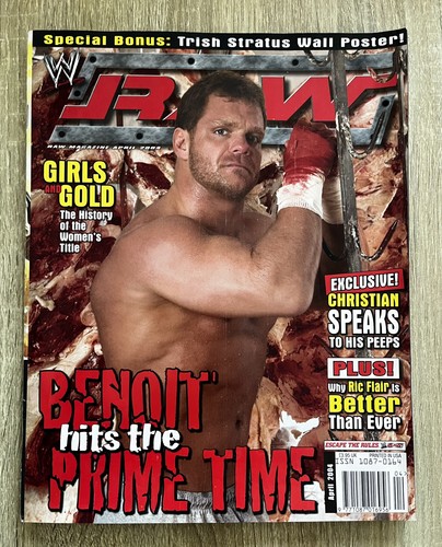 Wwe raw magazine april - raw, 2004