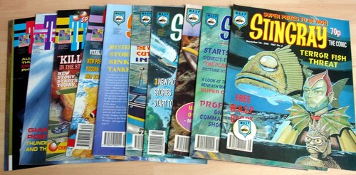 Stingray thunderbirds comics - stingray/thunderbirds,