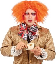 Men curly ginger wig - men`s, mad