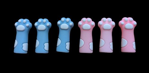 Scalded cat archery paw pads - scalded, x
