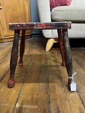 Small Antique Painted Wooden