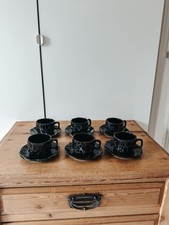 Vintage Set of 6 PICCO Black