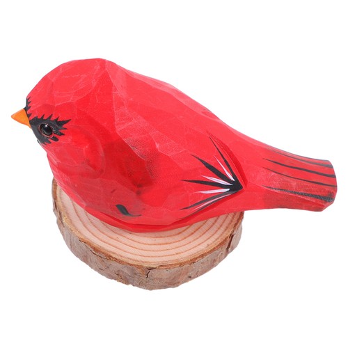 Wooden bird sculpture - bird,
