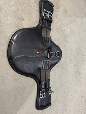 Equipe Leather Short Stud Girth Brown Size 60