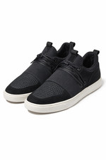 vera gomma Black shoes mens