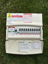 MK 10 Way Consumer Unit With