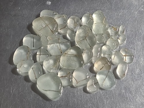 Small smooth sea glass - smooth,