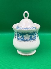 Vintage Royal Albert Tudor Rose lidded sugar Bowl.
