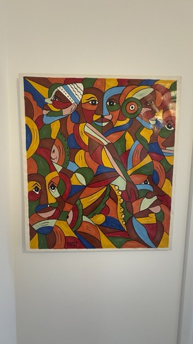 Original signed acrylic - original,