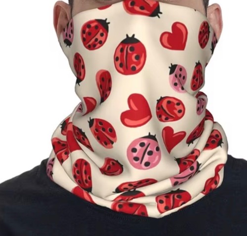 New tubular scarf snood - snood, hearts