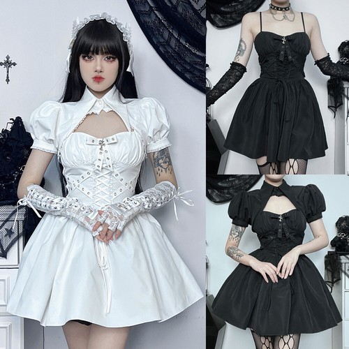Women strappy gothic stretch - women's,