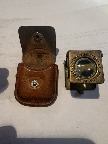 Vtg germany brass - germany, folding