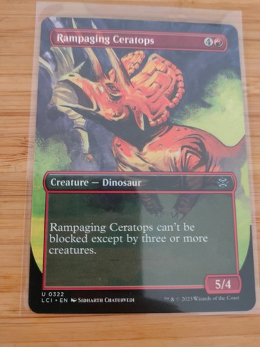 Mtg rampaging ceratops - mtg,