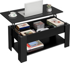 Yaheetech Coffee Table, Lift