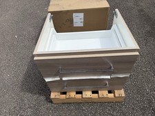 Roca Adena 595 x 450mm Double Drawer Sink Unit Z856A92519 Chalked Oak