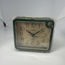 Vintage Lorus Quartz Alarm Clock -  New - Never Used - New Old Stock.