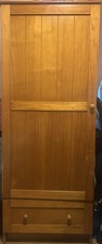 Mothercare Solid Wood Wadrobe with Drawer Used In Good Condition With Natural