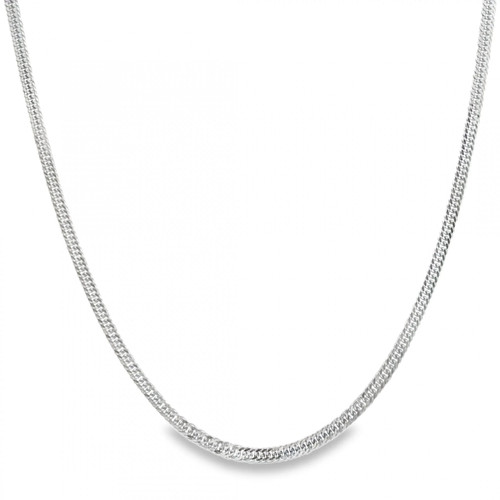 950 platinum 5mm fine - platinum, double