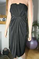 Stunning Pearce Fionda Black Cocktail Evening Party Dress UK 10