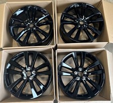 Set of 4 Jaguar XE 19” Gloss Black Venom Alloy Wheel GX7M1007HA GX7M1007JA