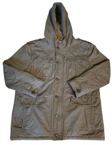 Mantaray green longline coat - green,
