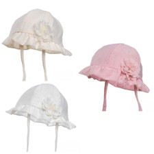 Baby Girls Sun Hat Broderie