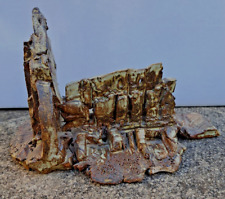 Original, Unique Studio Pottery Ceramic Sculpture Of Gothic Whitby Abbey Dracula