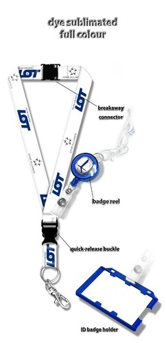 Lot polish airlines lanyard - lot,