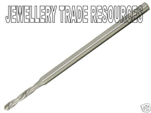 Jewellers drill bit shank - drill, on